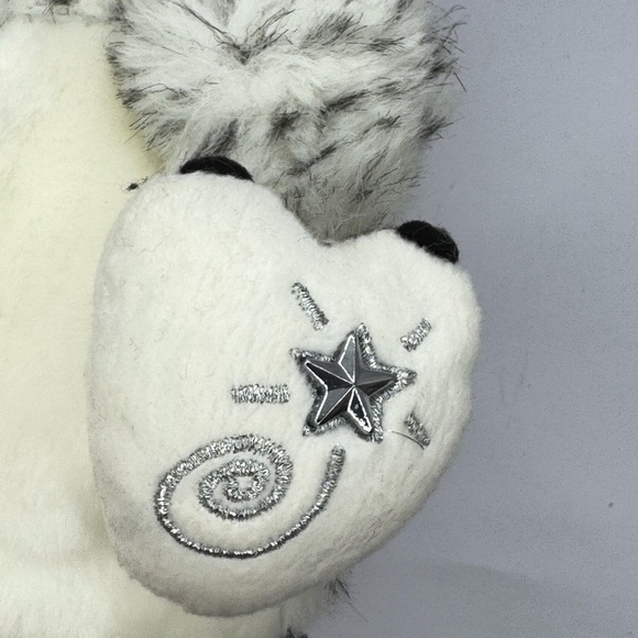 🧸 2/$18 | Russ Shining Stars Snowy Owl Plush 8” Embroidered Star 2007 - Picture 5 of 15